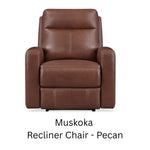 Muskoka Recliner Chair available at Rustic Ranch Furniture and Decor.