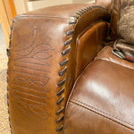  Mustang Power Reclining Chair with Power Head Rest available at Rustic Ranch Furniture and Decor.