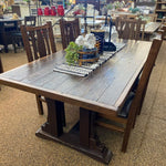 Oak Haven Dining Table available at Rustic Ranch Furniture and Decor.