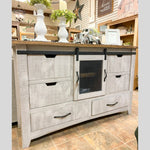 Pueblo Gray Six Drawer Dresser available at Rustic Ranch Furniture and Decor.
