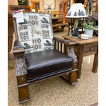 Pine Creek Rocker available at Rustic Ranch Furniture and Decor.