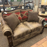 Pine Creek Love Seat available at Rustic Ranch Furniture and Decor.