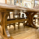  Rustic Carlisle Live Edge Dining Table available at Rustic Ranch Furniture and Decor.