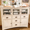 Farmhouse Server - Three Colours available at Rustic Ranch Furniture and Decor.