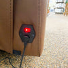 Red light indicator on the back of the Vienna Recliner Sofa available at Rustic Ranch Furniture and Decor.