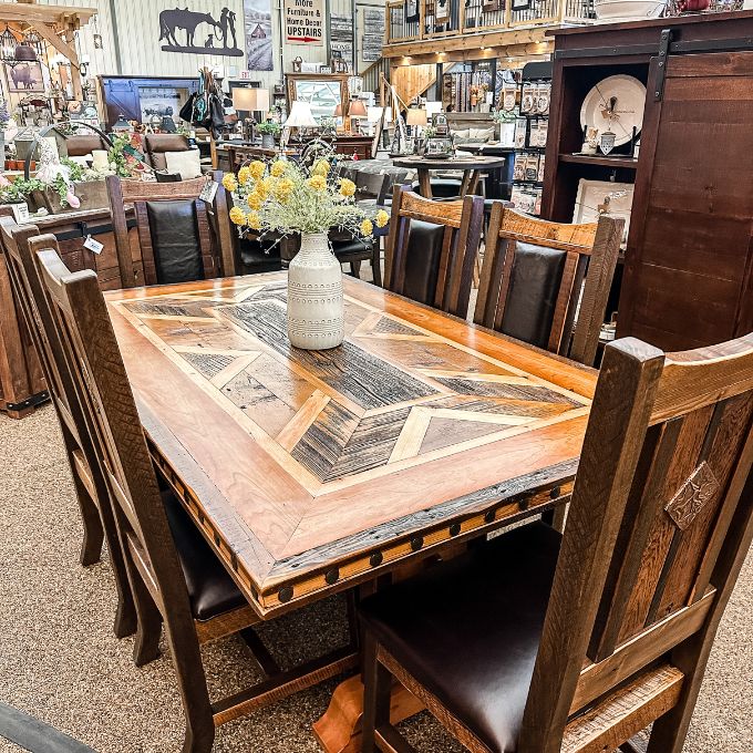 Western Heritage Connisseur Side Chair available at Rustic Ranch Furniture and Decor.