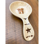 Boots & Saddle Spoon Rest