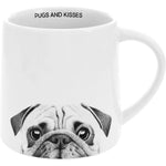 Pug & Kisses 17oz Mug