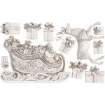 Santa's Sleigh Mould by IOD