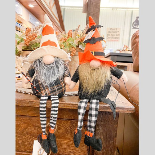 Fall Dangle Leg Gnomes by Mud Pie