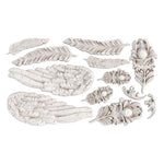 Wings & Feathers Decor Mould by IOD