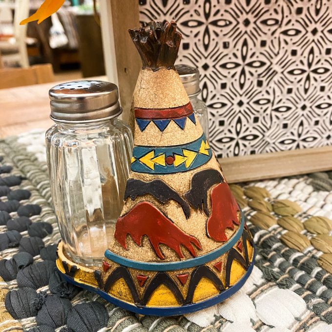 Teepee Salt & Pepper Set