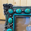Turquoise Beads 4x6 Frame