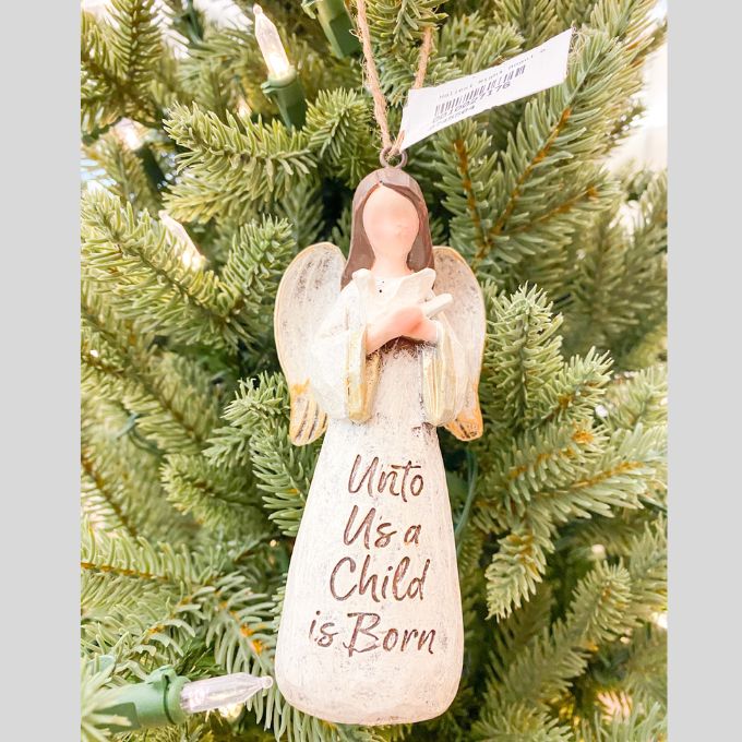 Holiest Night Angel Ornament