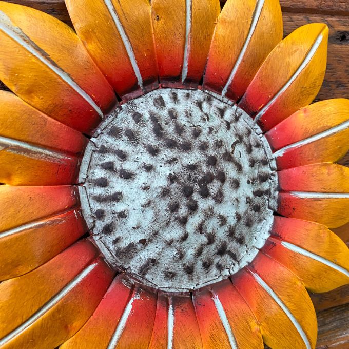 10" Metal Sunflower