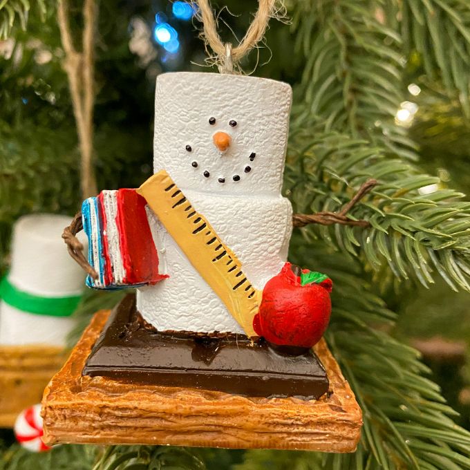 Smores Teacher Ornament