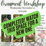 Christmas Ornament Workshop - November 27, 2024