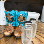 Boots and Star Salt & Pepper Holder