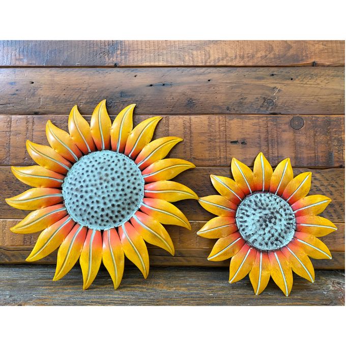 10" Metal Sunflower