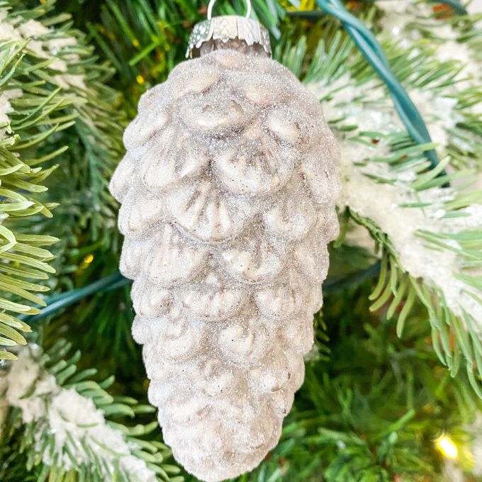 Pine Cone Ornament - 4" Long