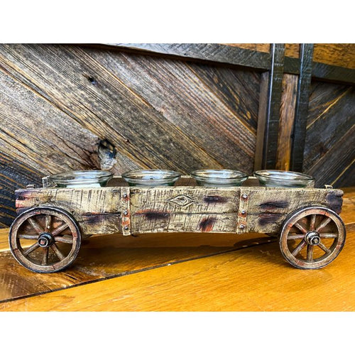 Wagon Candle Holder