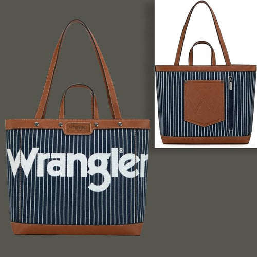 Wrangler Canvas Shoulder Tote - Three Colours