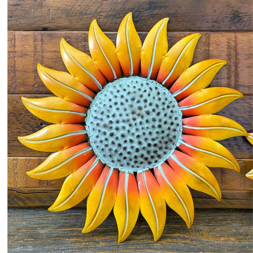 14" Metal Sunflower