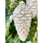 Pine Cone Ornament - 4" Long