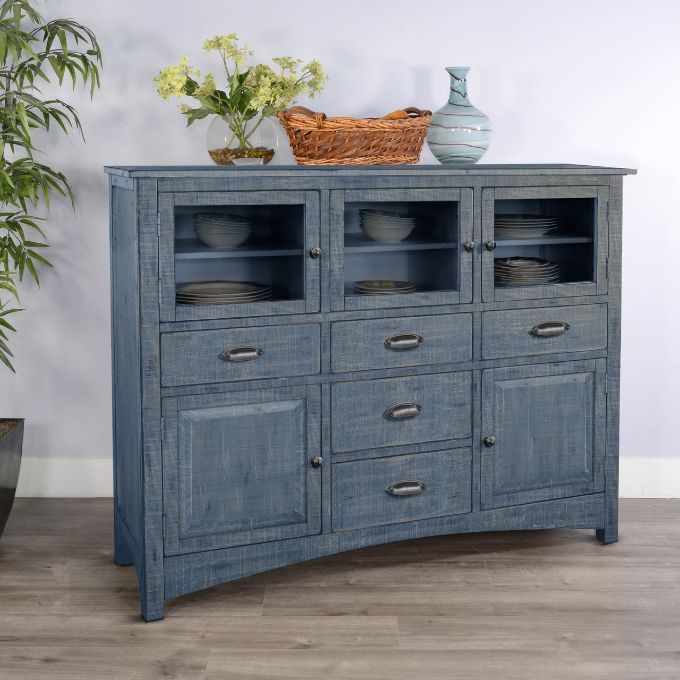 Reproduction Rustic Server Farmhouse Server - Three Colours – Rustic Ranch Furniture and Decor