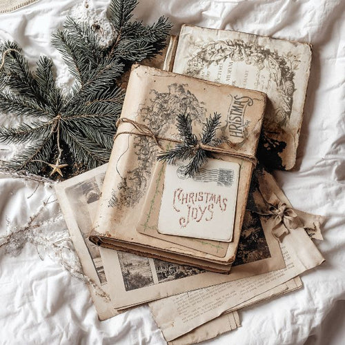 Christmas Post Stamp by IOD available at Rustic Ranch Furniture and Decor.