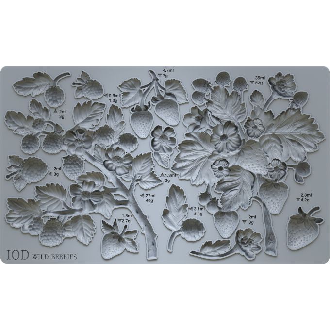 Wild Berries Mould by IOD