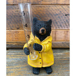 Black Bear Rain Gauge available at Rustic Ranch Furniture and Decor.