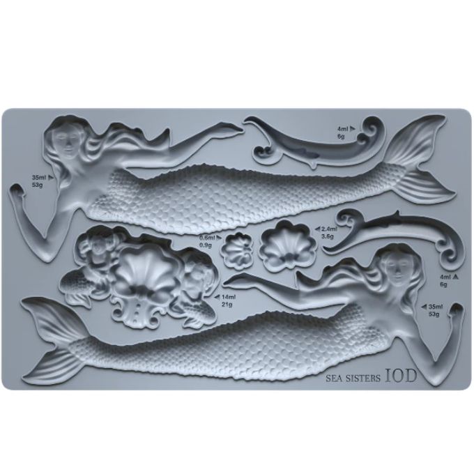 Sea Sisters Decor Mould by IOD