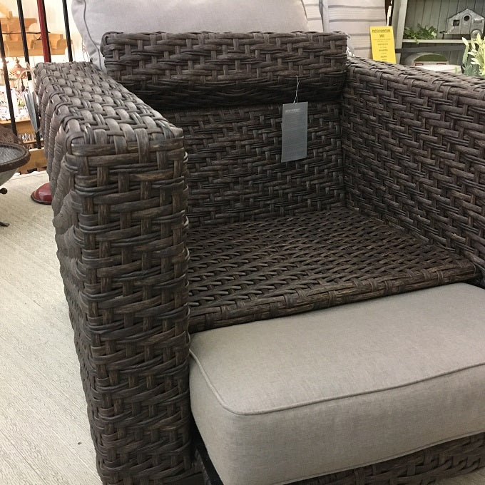 Judd Lounge Chair with Shale Cushions