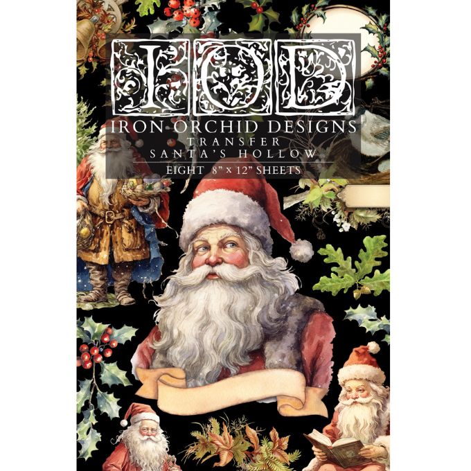 Santa's Hollow Transfer by IOD available at Rustic Ranch Furniture and Decor.
