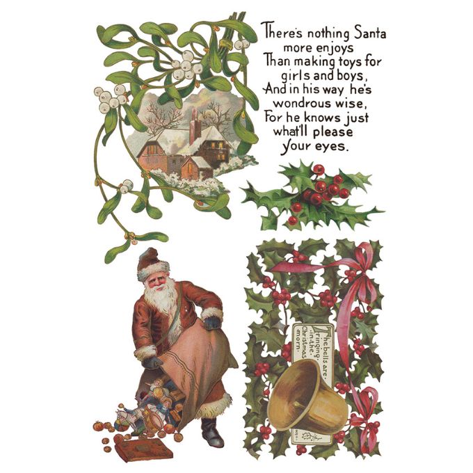 Christmas Joy Transfer by IOD available at Rustic Ranch Furniture and Decor.