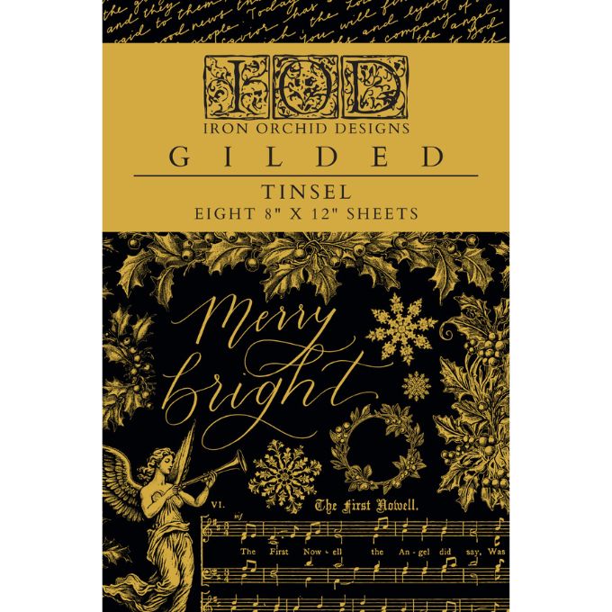 Tinsel Foil Transfer by IOD available at Rustic Ranch Furniture and Decor.