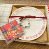 Tartan Cookie Plate Set by Mud Pie