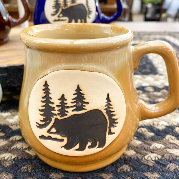 Black Bear Mug - Four Colours