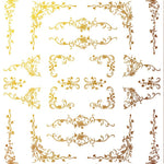 Si Belle Foil Transfer by IOD available at Rustic Ranch Furniture and Decor.