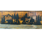 Bear Cubs and Tree Metal Wall Decor - Two Styles