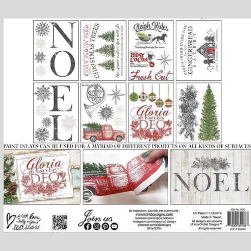 Noel Paint Inlay by IOD