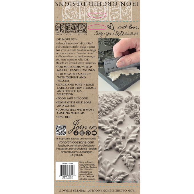 Winter Forage Mould by IOD available at Rustic Ranch Furniture and Decor.