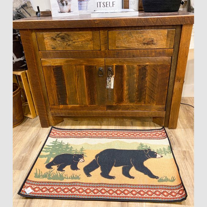 Black Bear Rug