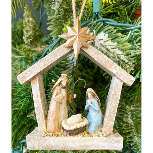 Nativity Holy Night Ornament - Three Styles