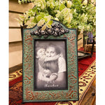 Turquoise and Rose 4x6 Photo Frame