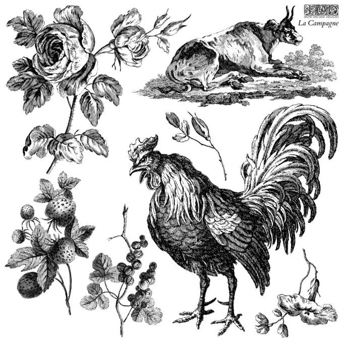 La Campagne Stamp by IOD