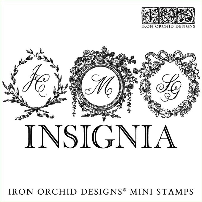 Insignia Stamp by IOD available at Rustic Ranch Furniture and Decor.