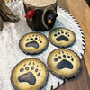 Bear and Cardinal Coaster Set available at Rustic Ranch Furniture and Decor.