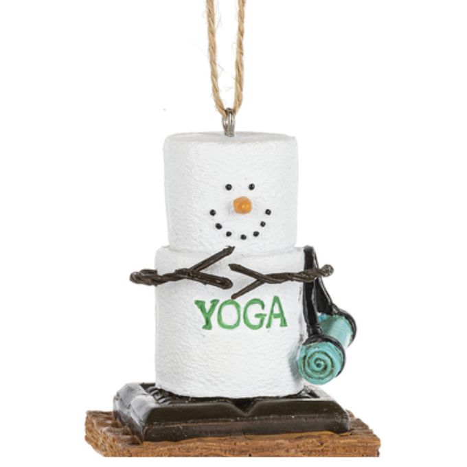 Yoga S'more Ornament